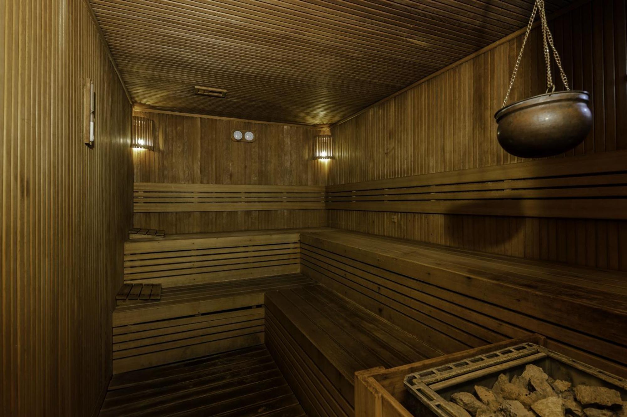 โรงแรมเลนวิบูทีคแอนด์สปา อิสตันบูล ภายนอก รูปภาพ A Finnish sauna
