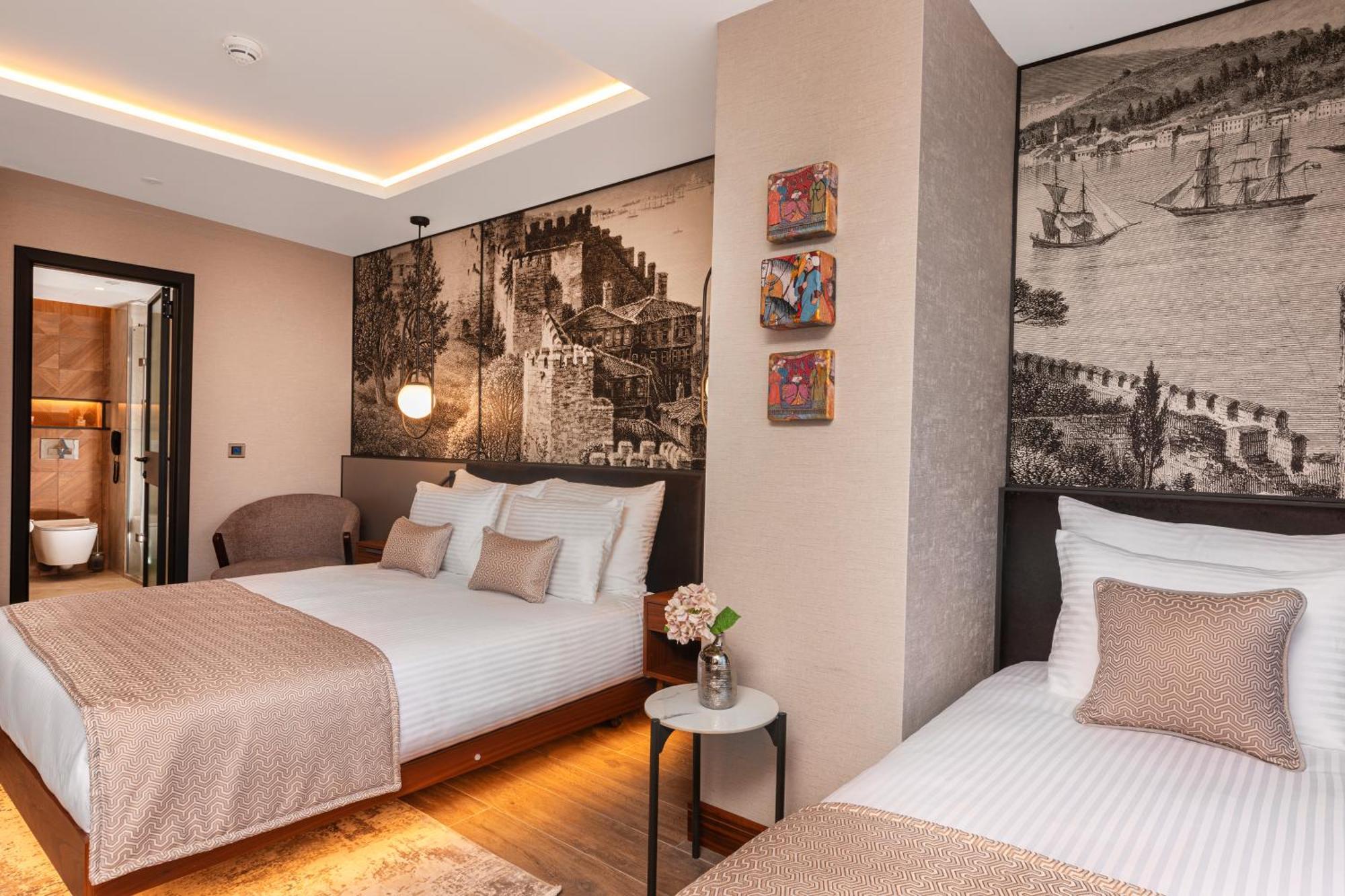 โรงแรมเลนวิบูทีคแอนด์สปา อิสตันบูล ภายนอก รูปภาพ Family room